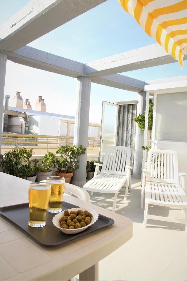 La Perla Apartment, Paradis Park, La Pineda - Atico 1ª Linea - Solarium - Wifi - Piscina Dış mekan fotoğraf
